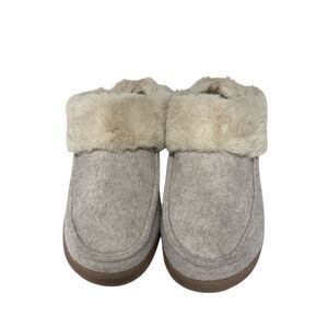 Dearfoams clog Slippers EUC